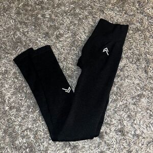 Oner Active effortless seamless black womens workout leggings size xs